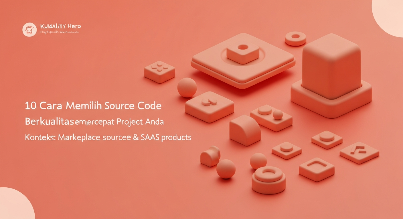 10 Cara Memilih Source Code Berkualitas untuk Mempercepat Project Anda