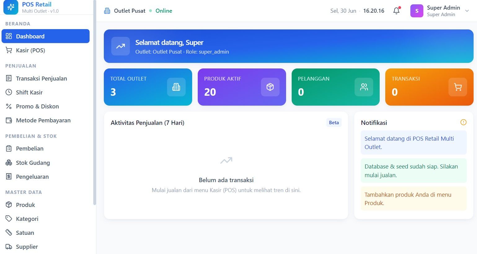 Source Code Aplikasi POS Kasir Retail Modern Berbasis NestJS